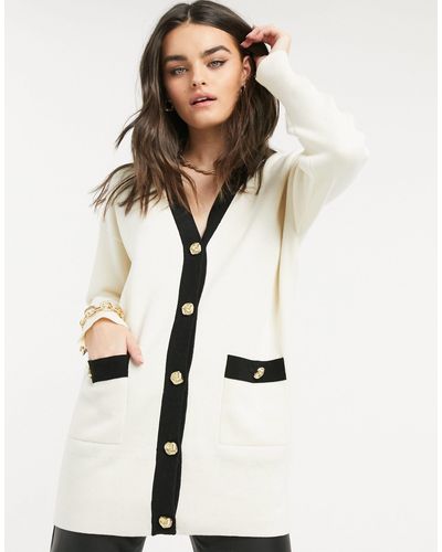 white padded long coat