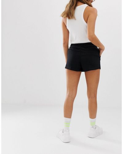 Pantalones cortos Bershka de Denim de color Negro | Lyst