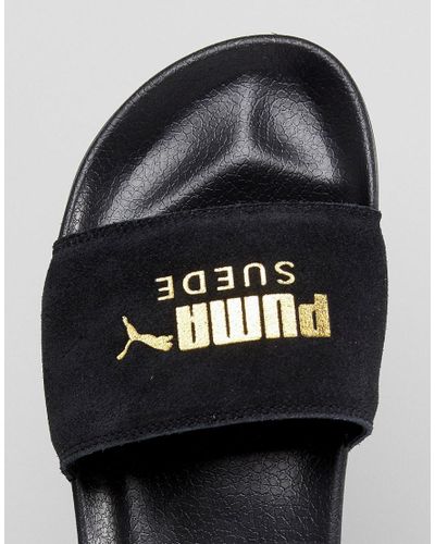 puma suede sandals