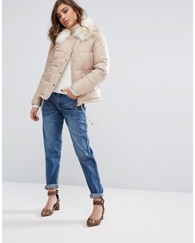 miss selfridge padded jacket