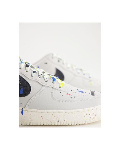 Air force 1 '07 lv8 bb - sneakers color osso chiaro a schizziNike in Gomma  da Uomo colore Bianco | Lyst