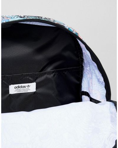 floral adidas backpack