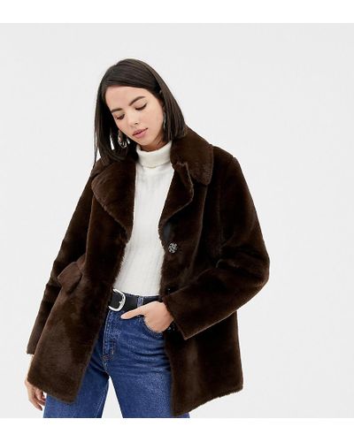 warehouse fur coat