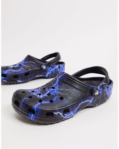 crocs with lightning