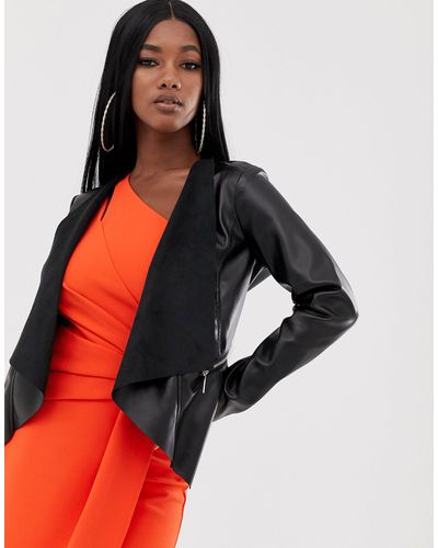 lipsy waterfall jacket