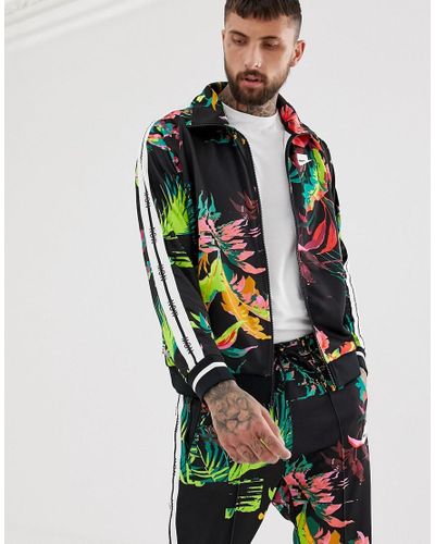 Nike Track Jacket In Black for Men | Lyst