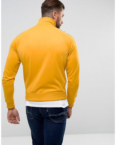fred perry yellow track jacket