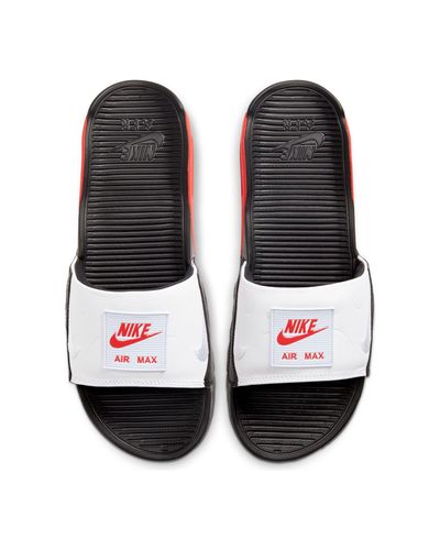 nike air max sandals red