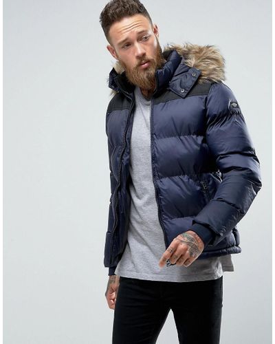 schott puffer jacket