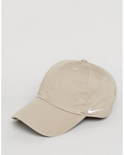 nike beige cap