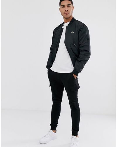 lacoste bomber jacket sale