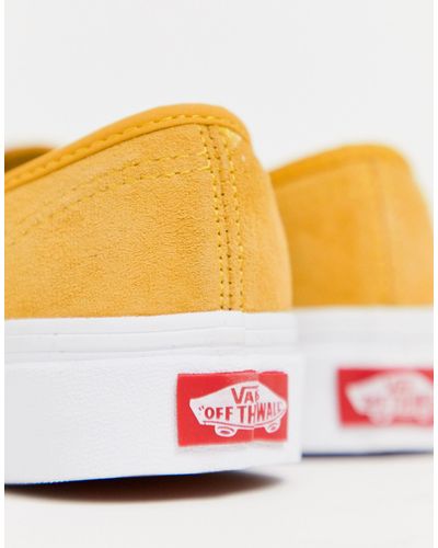 vans mustard color