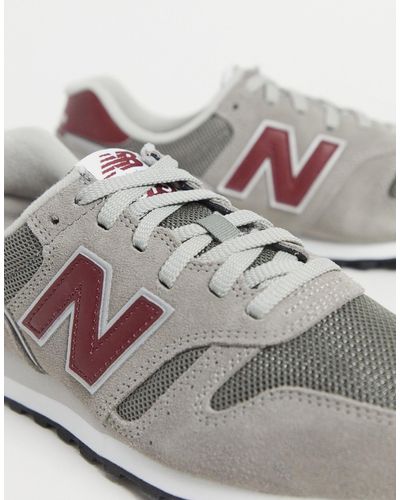 New Balance Suede 373 Mens Grey 