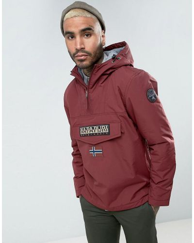 napapijri red jacket