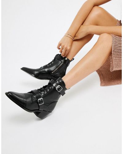All saints lucie buckle boot Clearance