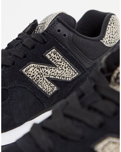 NEW BALANCE 574 Leopard Sneaker | EVEREVE