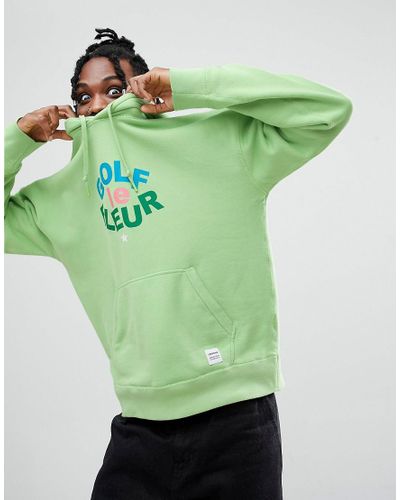 golf le fleur hoodie green