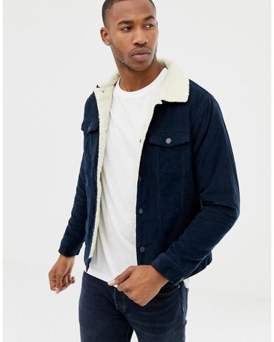 pull and bear borg jacket