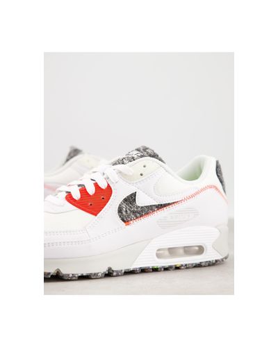 Nike air max 90 revival trainers in white Clearance