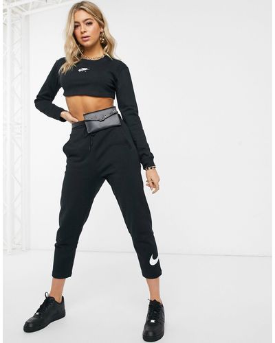 nike crop long sleeve