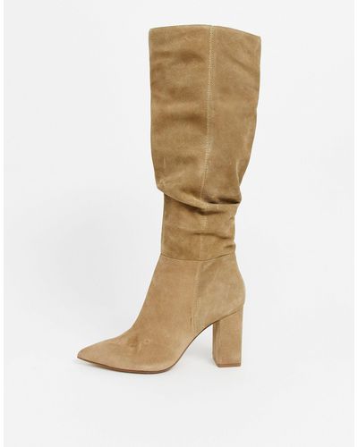 slouch knee boots