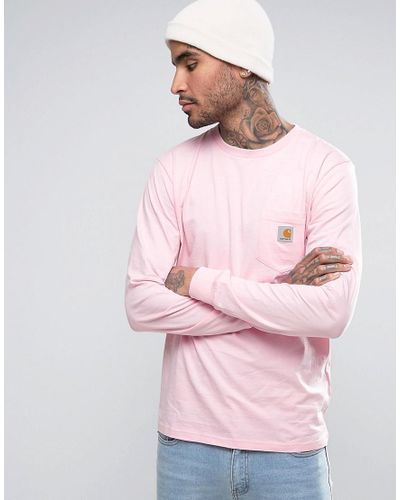 pink carhartt t shirt