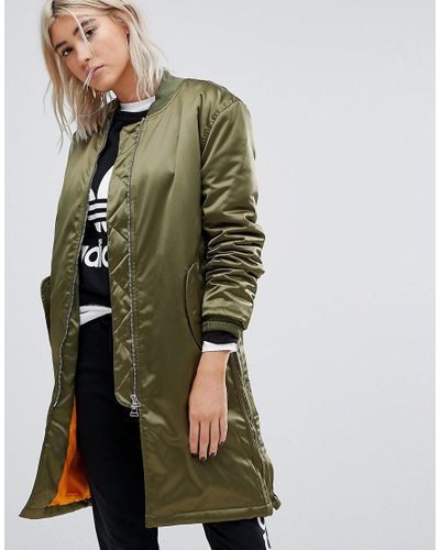 adidas longline jacket