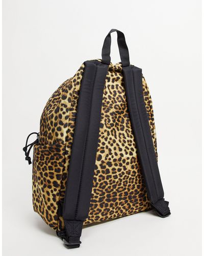 eastpak leopard print