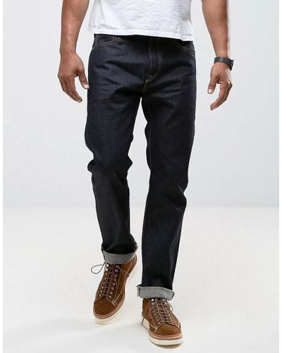 levi's men's 501 raw selvedge