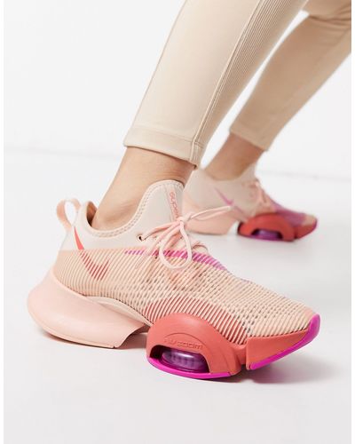 Zapatillas en rosa Air Zoom SuperRep Nike de Caucho de color Rosa | Lyst