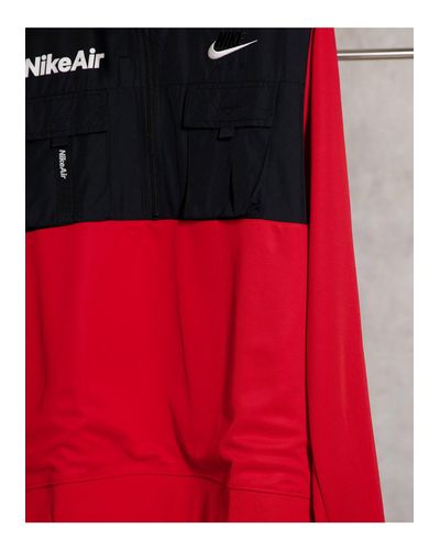 nike air half zip overhead fleece
