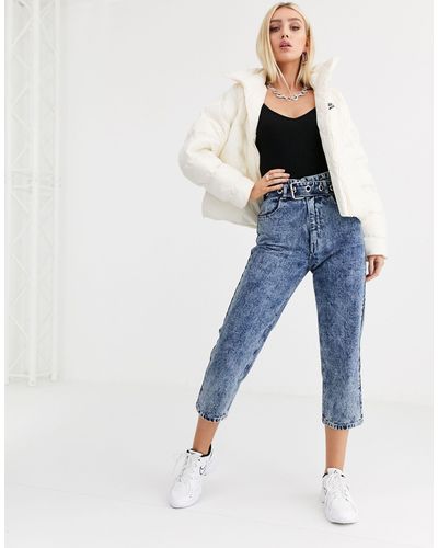 cream nike jacket 