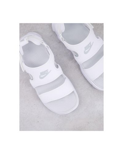Sandalias blancas owaysis Nike de color Blanco | Lyst