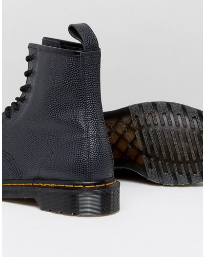 dr martens pebbled leather