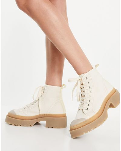 chunky vegan boots