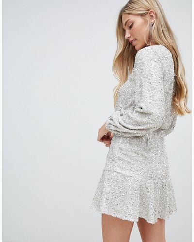flippy sequin dress