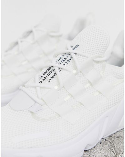 Zapatillas en triple blanco LXCON Adiprene adidas Originals de Caucho de  color Blanco para hombre | Lyst