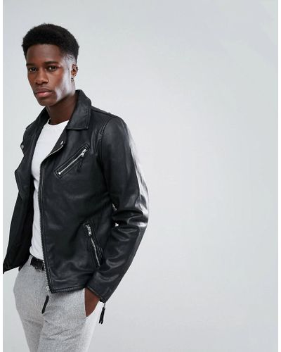stradivarius leather jacket