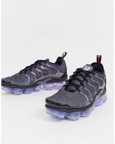 nike air vapormax plus purple and orange
