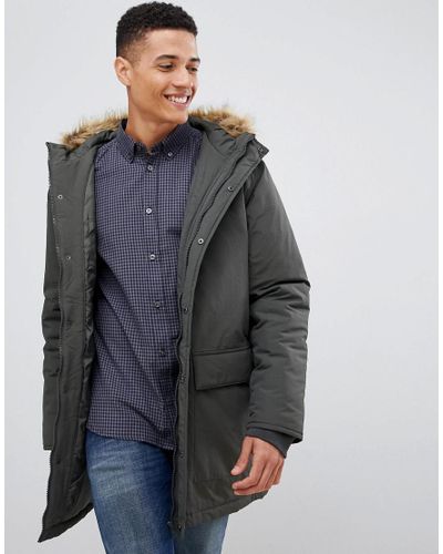 french connection faux fur hood flight jacket