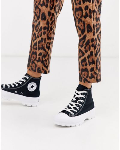 Converse Chuck Taylor All Star Platform High Dames Schoenen Black Textil  Maat 39.5 Foot Locker - Schoenen.nl