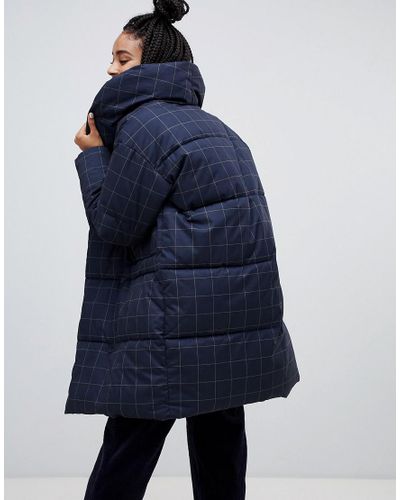 monki longline puffer jacket