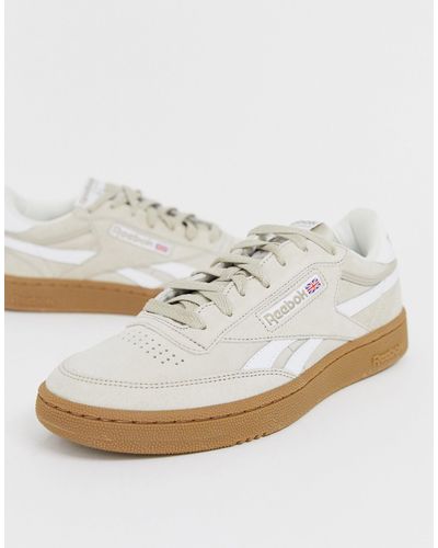 Reebok Revenge Plus Suede Sneakers With 