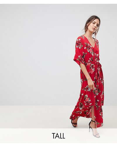 robe kimono fleuri