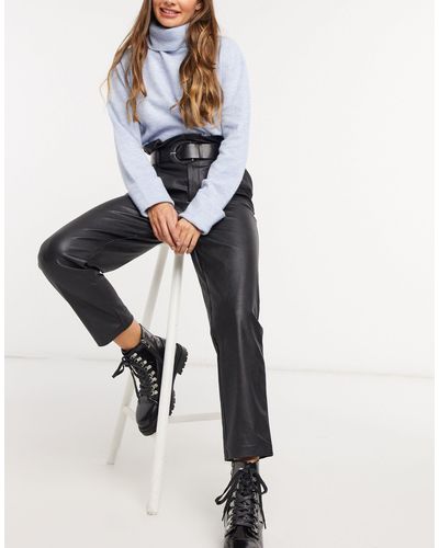 Stradivarius Synthetic Faux Leather 
