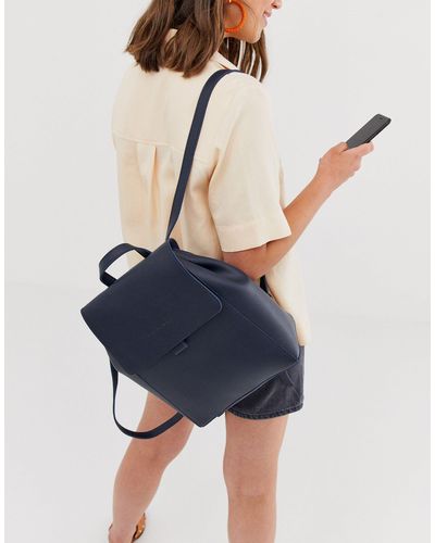 claudia canova unlined foldover backpack