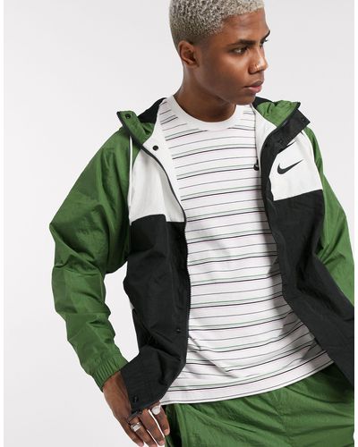 nike colour block jacket