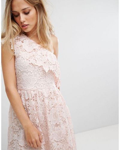 vero moda one shoulder dress