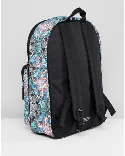adidas originals classic print backpack