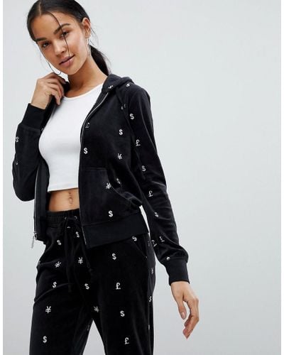 black juicy tracksuit